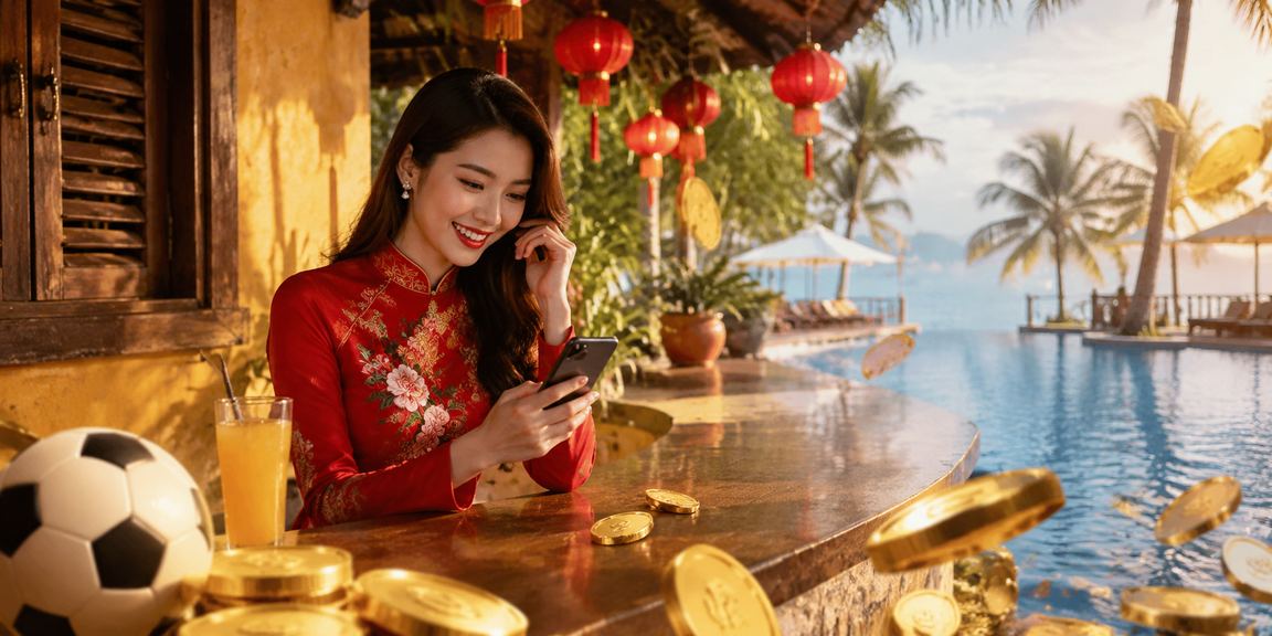 Khách du lịch chơi bài tại Hội An trong lễ hội truyền thống