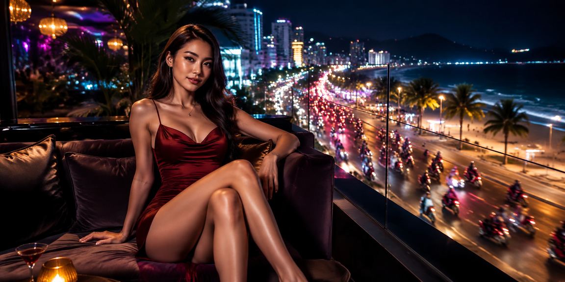 Bãi biển Vũng Tàu nhộn nhịp với không khí giải trí casino và cá cược sôi động ven biển